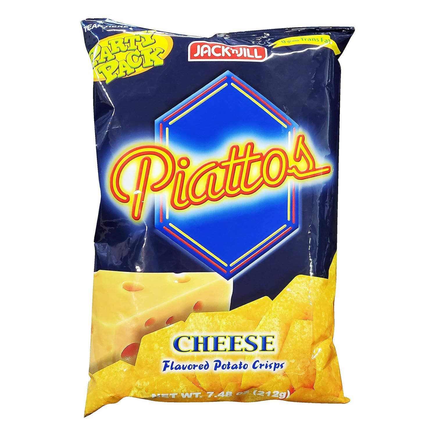 Jack N Jill Piattos Cheese Potato Crisps 212 g