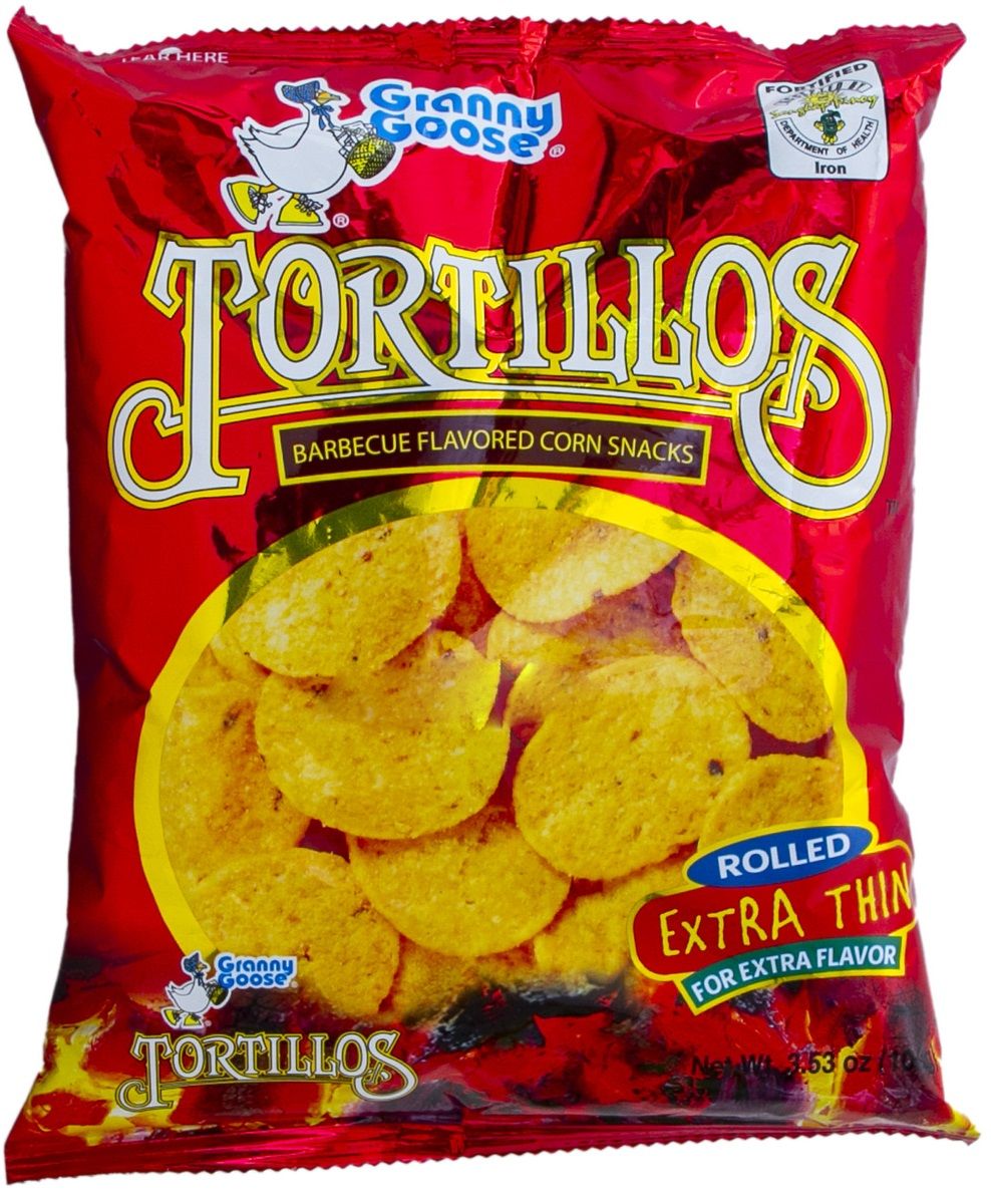Granny Goose Tortillos Chips Bbq Flavour 100 g