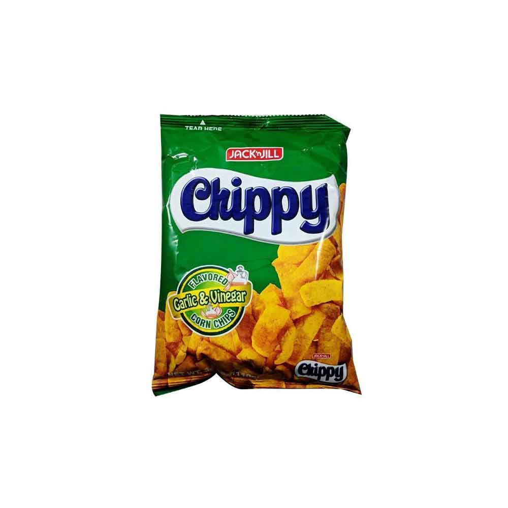 Jack'N Jill Chippy Garlic & Vinegar Corn Chips, 110g