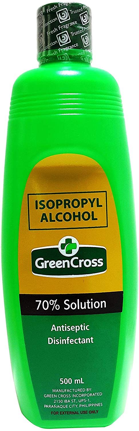 Green Cross 70% Isopropyl Alcohol 500 ml