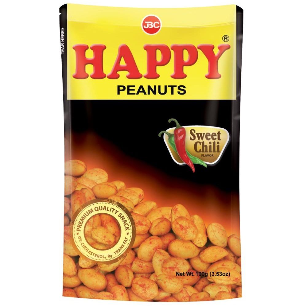 Happy Peanuts Sweet Chili 100 G