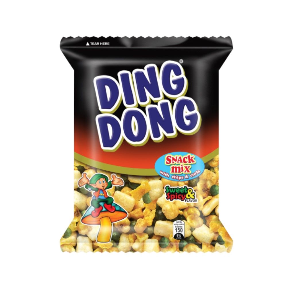 Ding Dong Sweet & Spicy Flavor Snack Mix, 95g