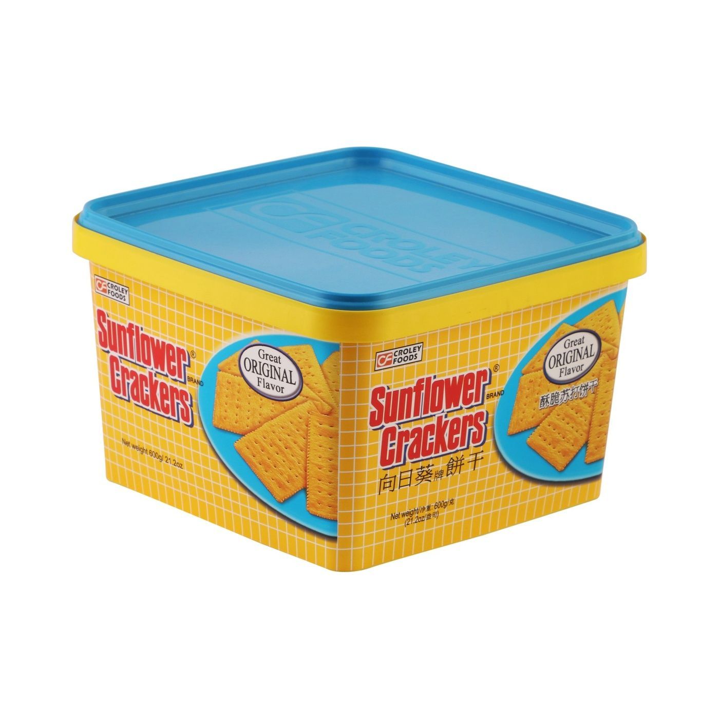 Croley Foods Sunflower Crackers, 600g