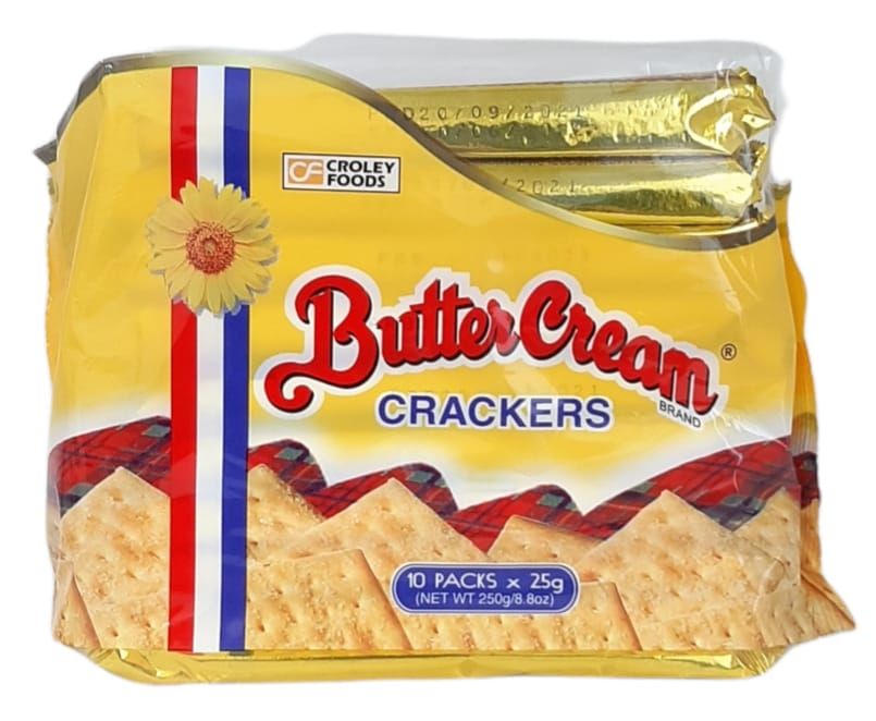 Croley Foods Butter Cream Cracker Original Flavour 10 x 25 g