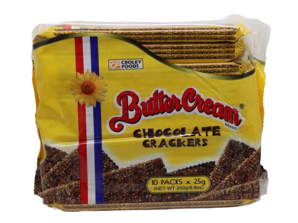 Croley Foods Butter Cream Cracker Chocolate Flavour 10 x 25 g