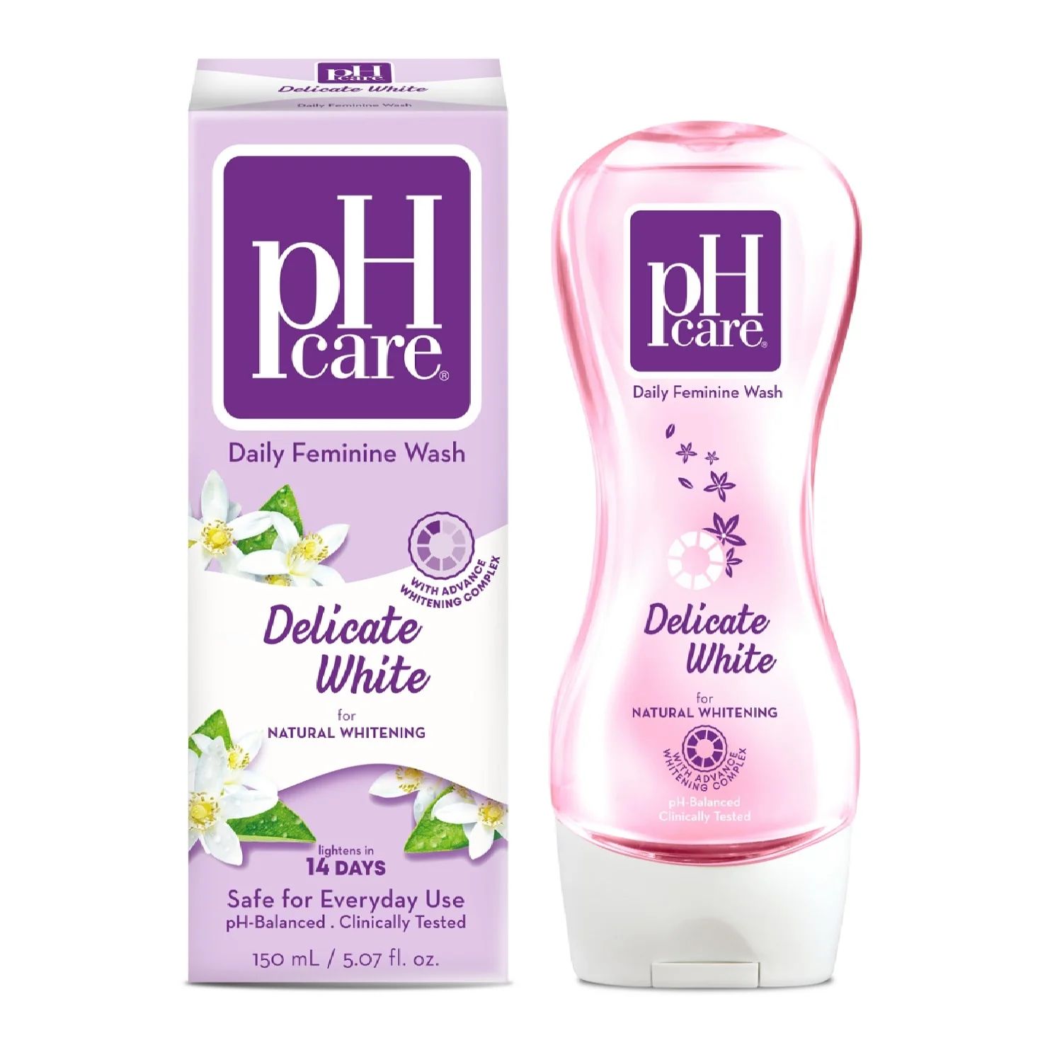 Ph Care Delicate White  Feminine Wash, 250ml