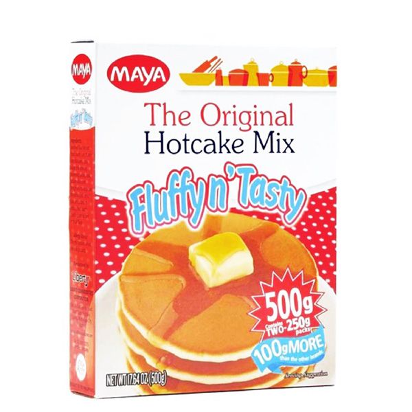 MAYA FLUFFY N TASTY HOT CAKE MIX 500 GM