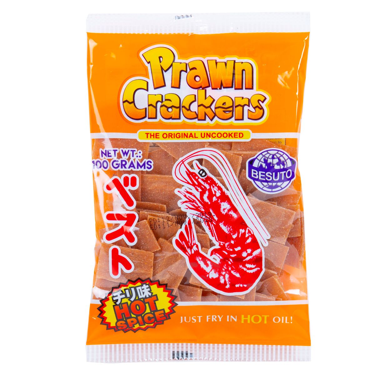 Bebuto Shrimps Crackers 100 x 100 g