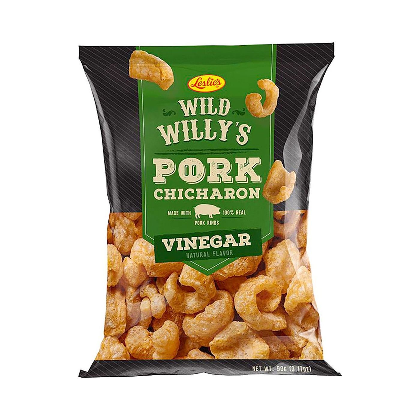 Wild Willy'S Chicharon-Vinegar, 90G