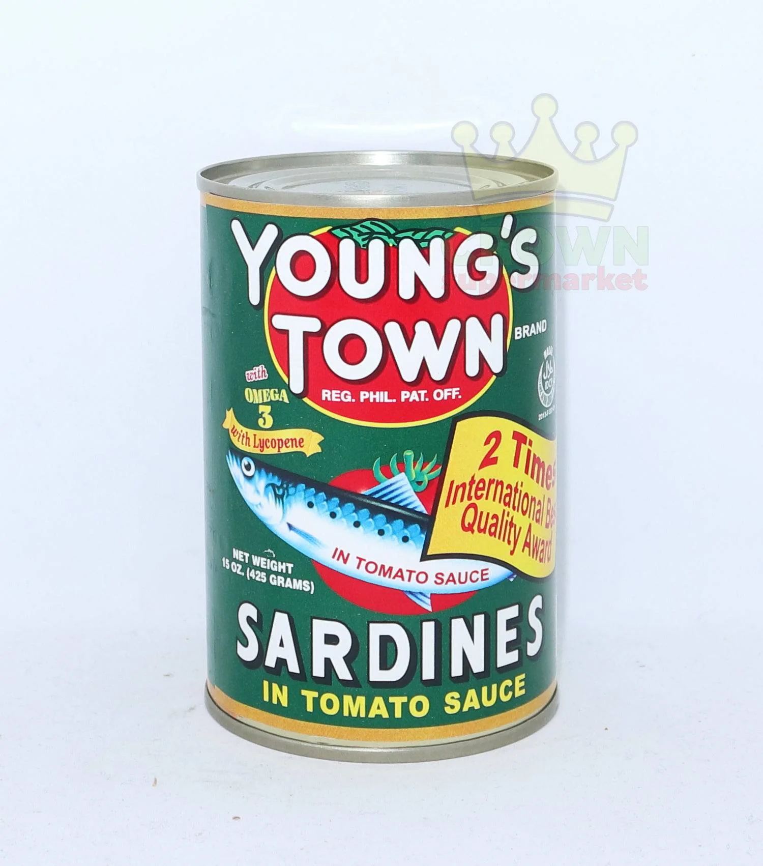 Youngs  Town Sardines  In Tomato Sauce 155 g