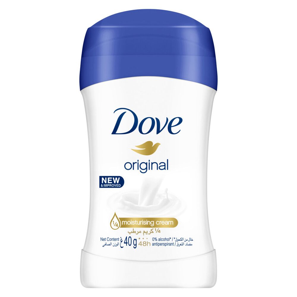Dove Original Deodorant Stick, 40g