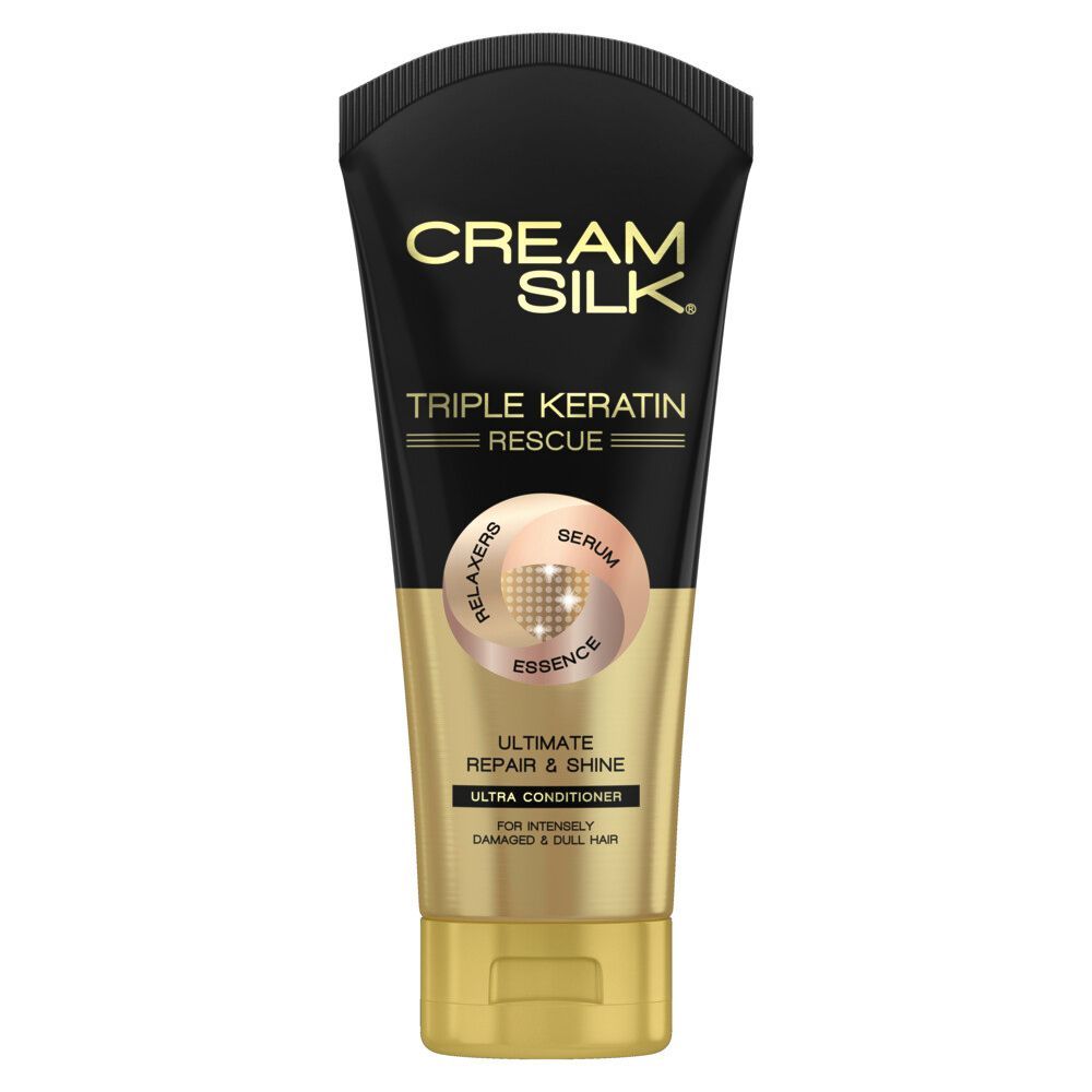 Cream Silk Triple Keratin Rescue Ultimate Repair & Shine Conditioner, 170ml