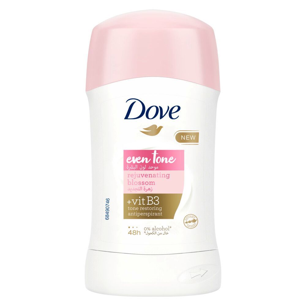 Dove Advanced Care Even Tone Deodorant Stick, 40g