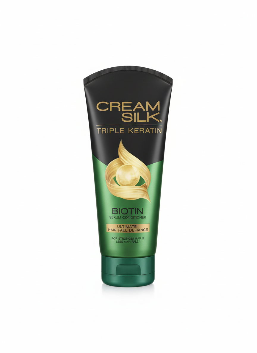 Cream Silk Triple Keratin Biotin Serum Conditioner, 170ml