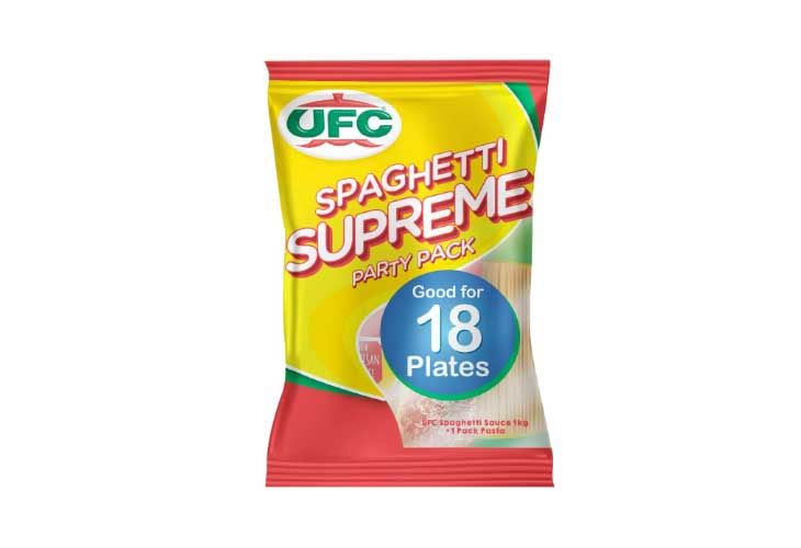 UFC Spigetti Supreme Pack with Sauce, (1kg+250g)