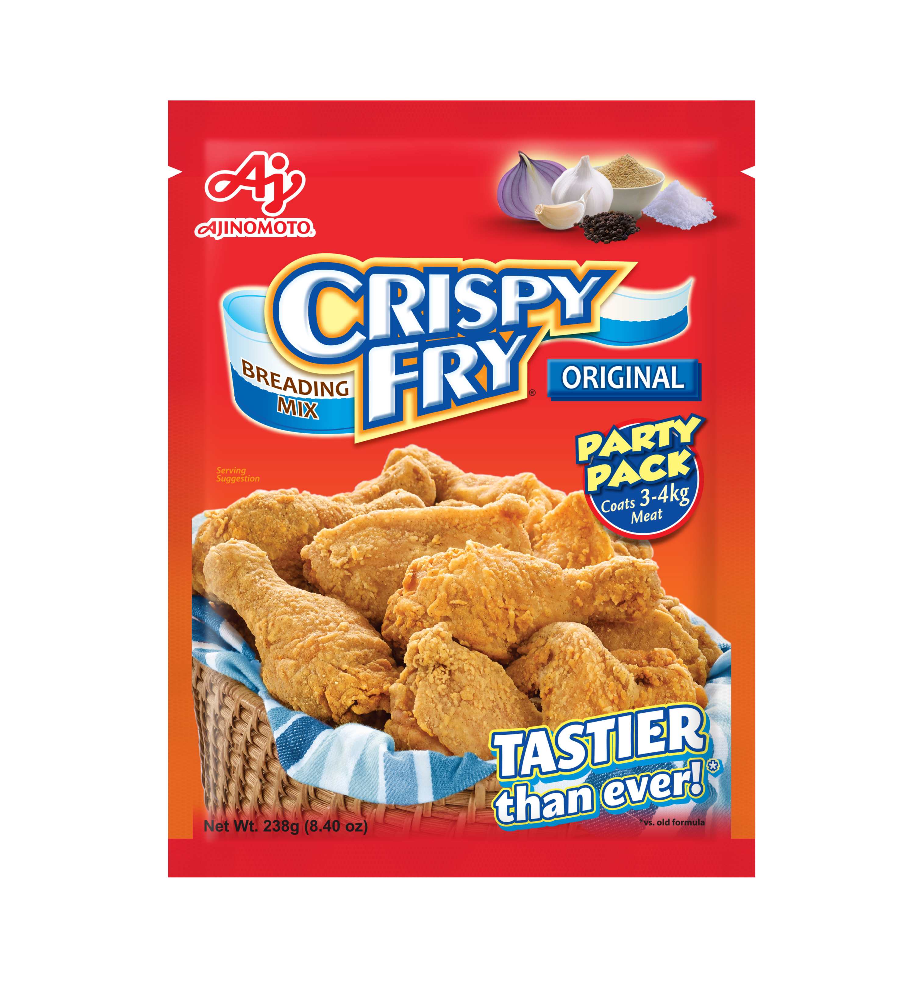 Ajinomoto Crispy Fry Regular Breadmix, 238g