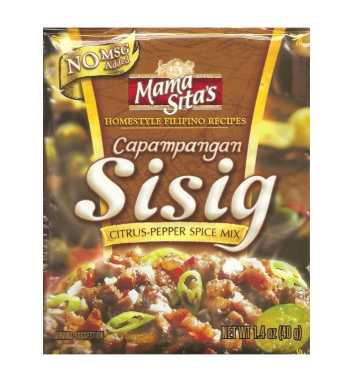 Mama Sita's Capampangan Sisig Citrus Pepper Spice Mix, 40g