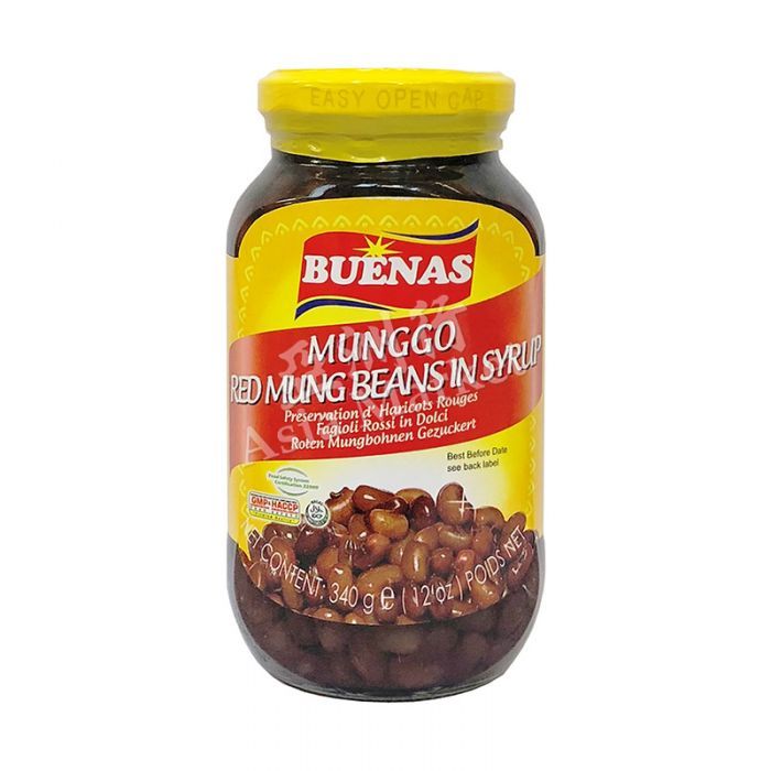 Buenas Munggo Red Mung Beans In Syrup 340G