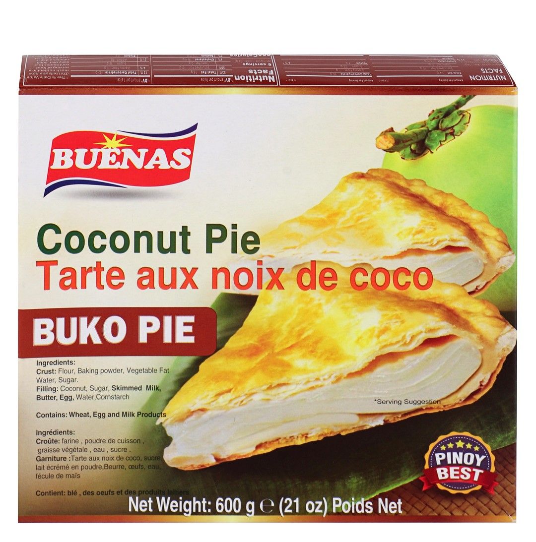 Buenas Buko Pie Coconut, 600g