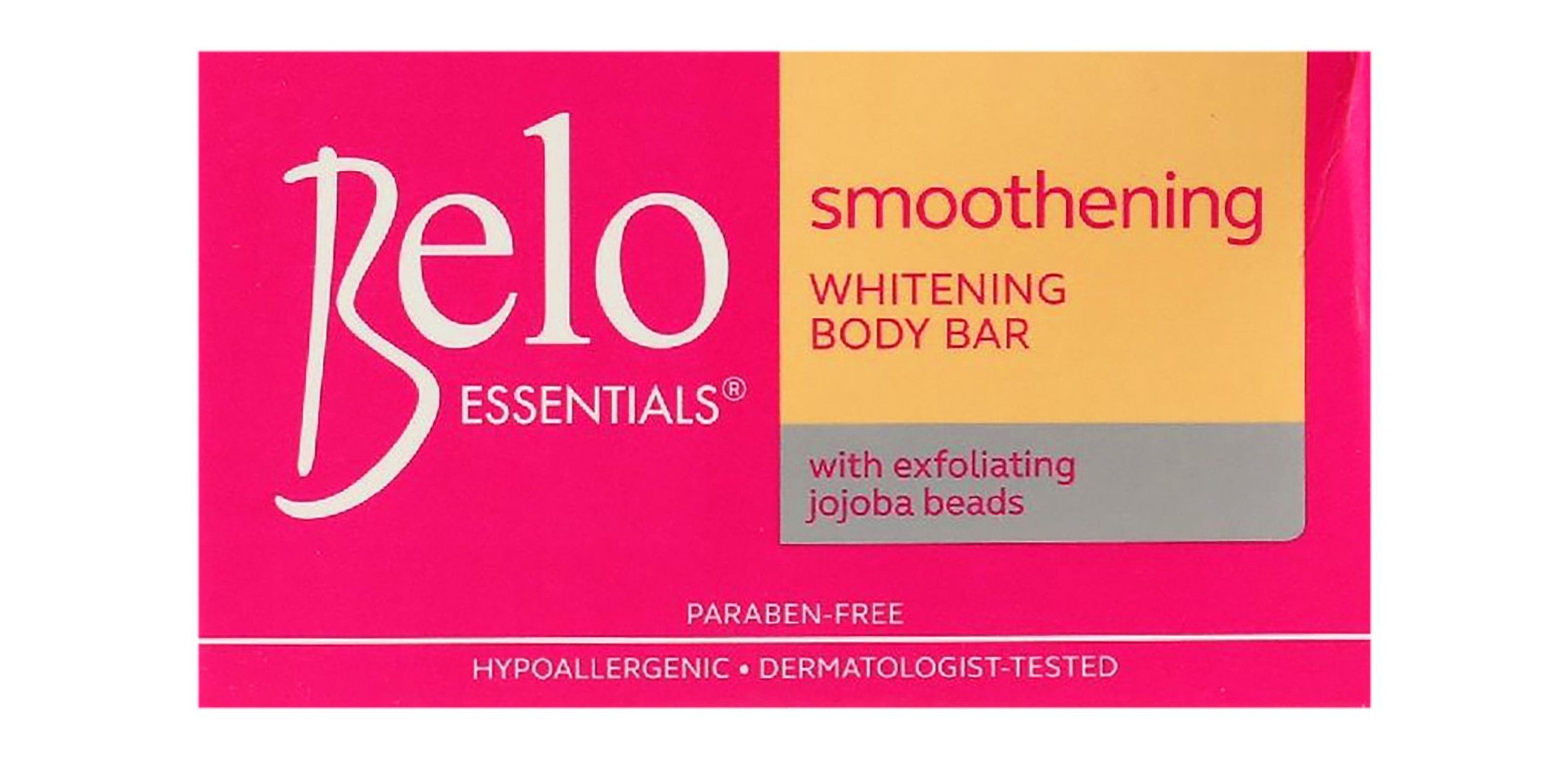 Belo Essentials Smoothening & Whitening Body Bar Soap, 135g