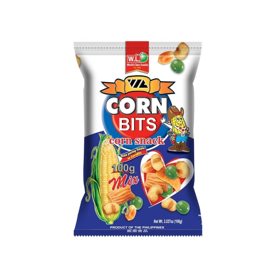 W.L.Foods Corn Bits Mix Snacks, 100g