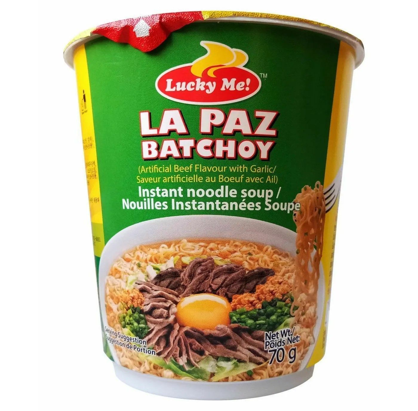 Lucky Me Supreme La Paz Batchoy Instant Noodles Soup, 70g