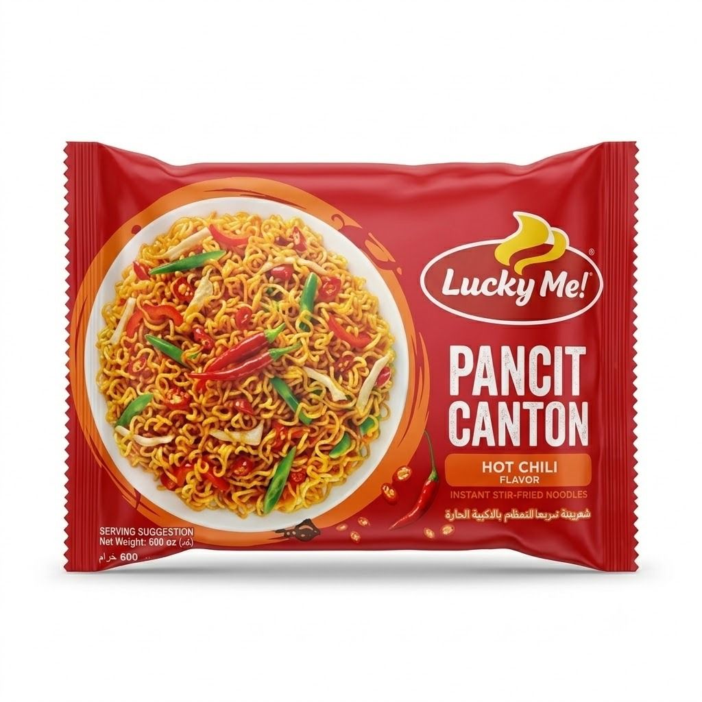 Lucky Me Pancit Canton Hot Chili, 60g