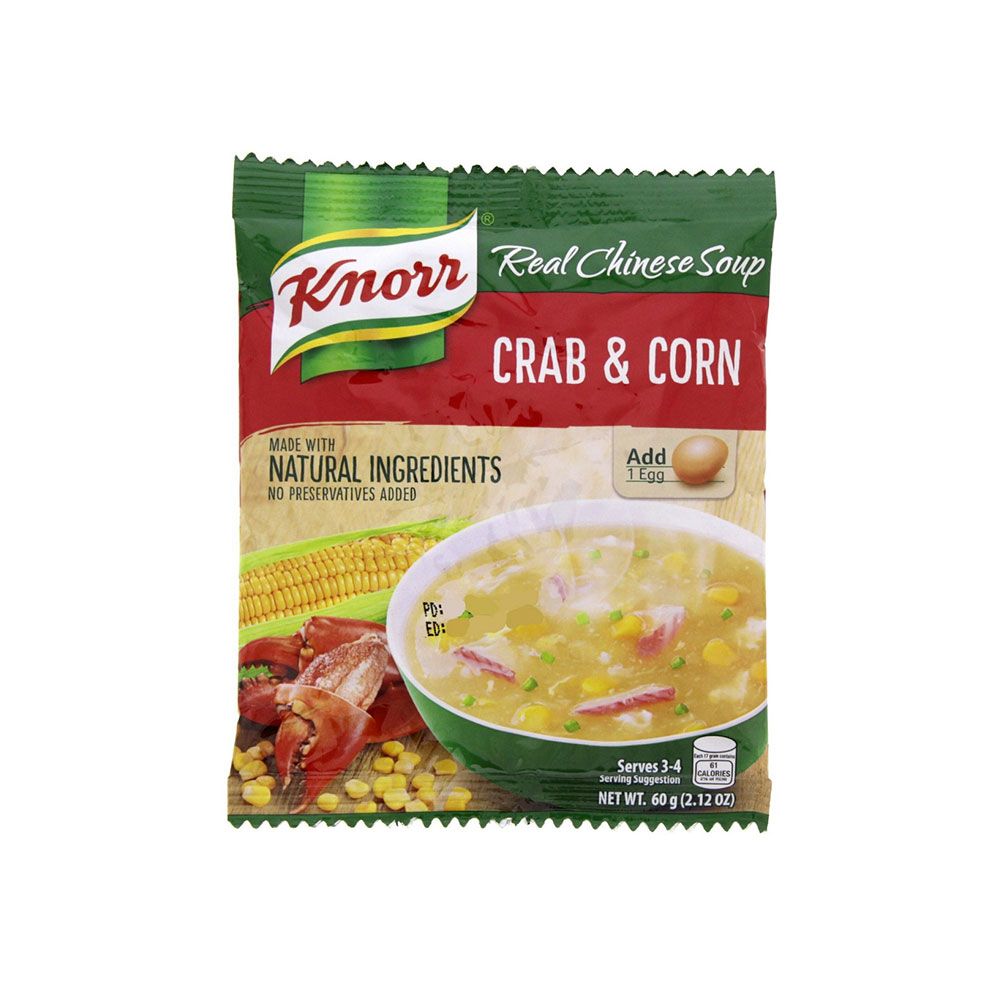 Knorr Crab & Corn Real Chinese Soup, 60g