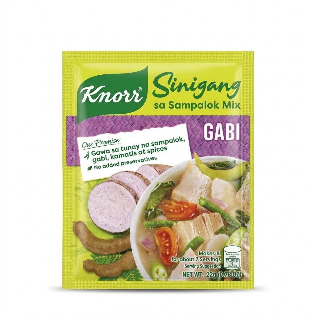 Knorr Sinigang Sa Sampalok Mix With Gabi, 22g