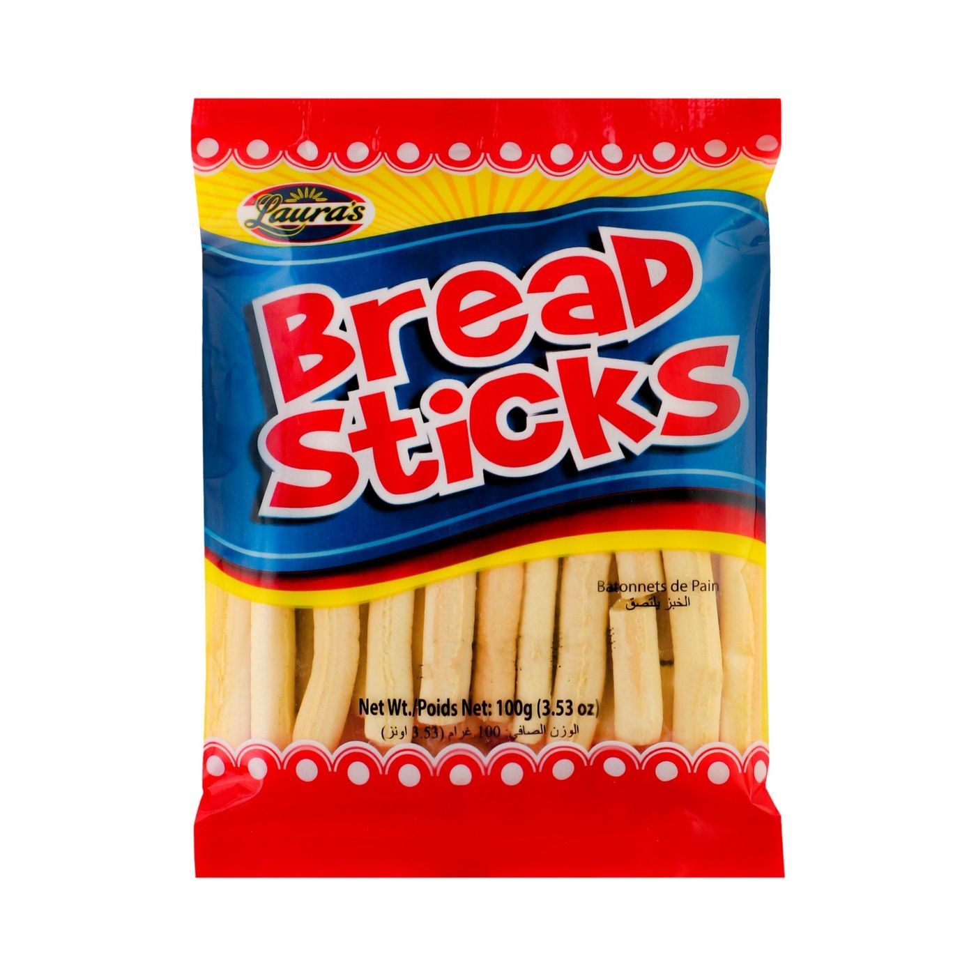Laura's Bread Sticks, 100g