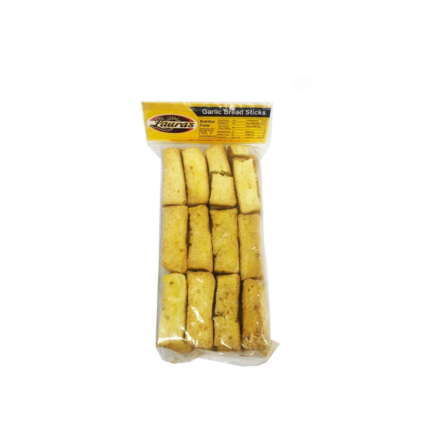 Lauras Garlic Bread Sticks, 250g