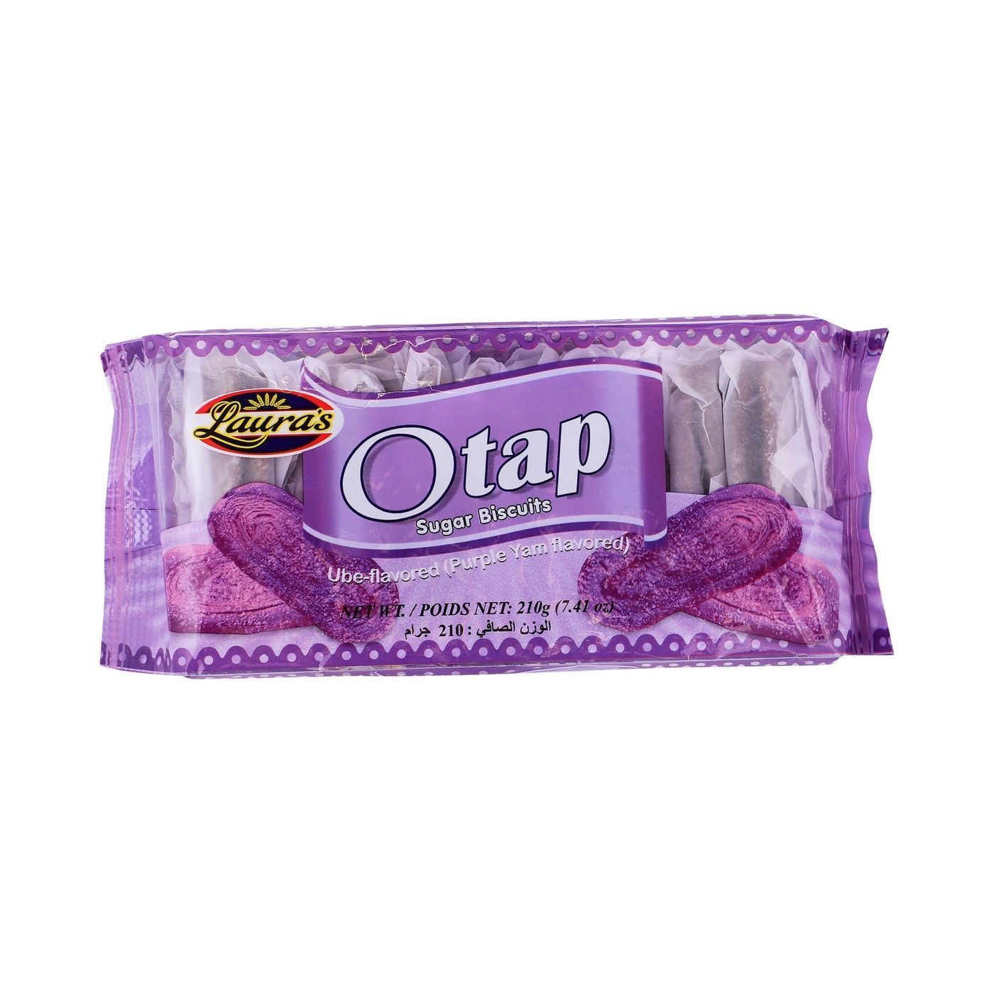 Laura's Otap Ube Flavour Sugar Biscuit, 210g