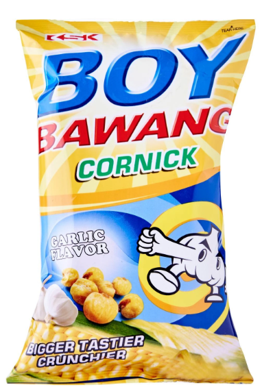 Boy Bawang Garlic Cornick, 100g