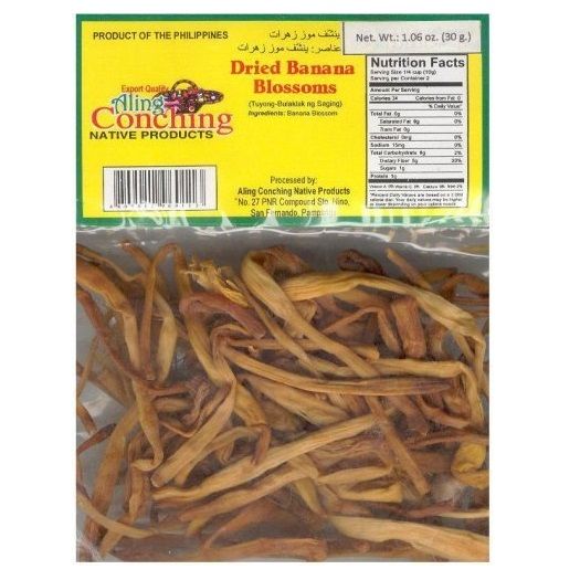 Aling Conching Dried Banana Blossoms 30g