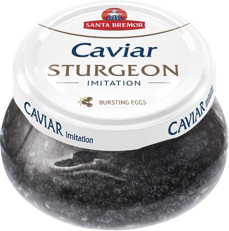 Santa-Bremor Sturgeon Caviar Stolnaya Imitation, Pasteurized, 230g