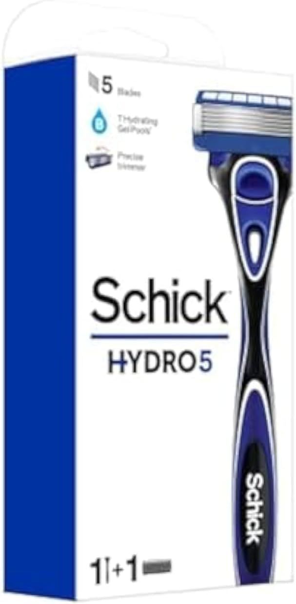 Schick Hydro 5 Razor Kit with 5 Ultra Glide Blades