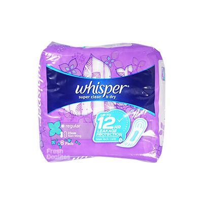 Whisper Wings Regular Non Wings 8S