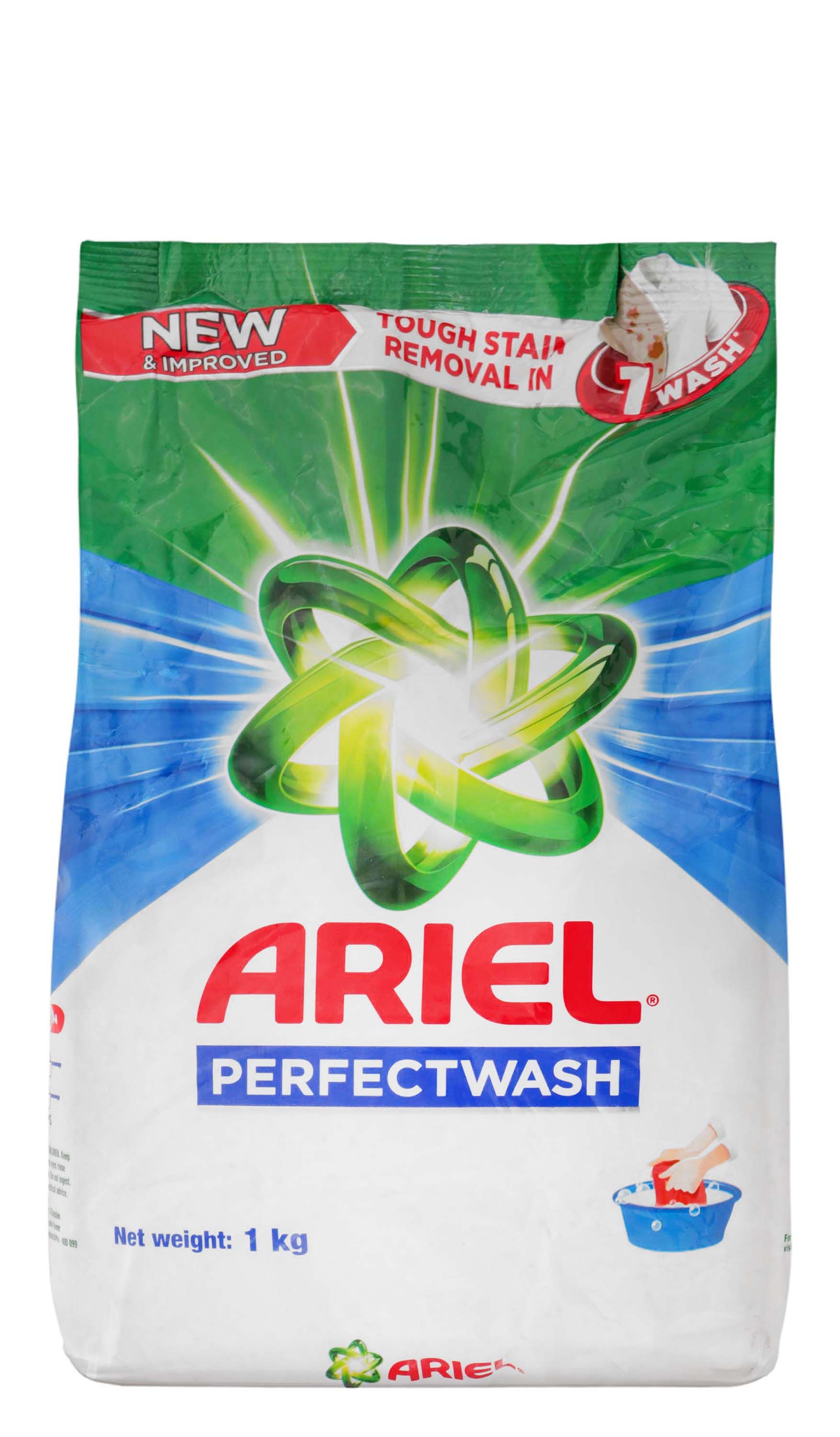 Ariel Perfectwash Laundry Detergent Powder, 1kg