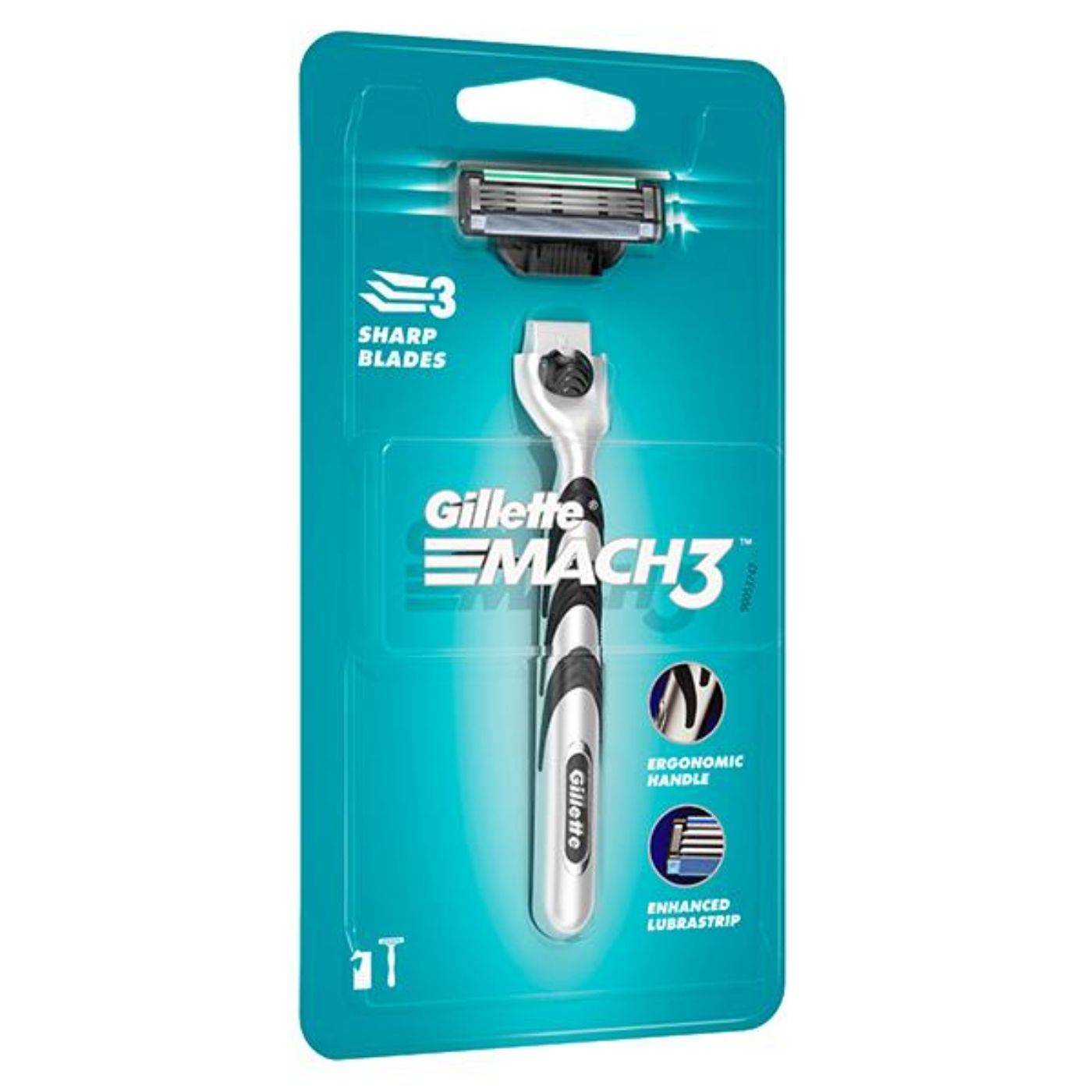 Gillette Mach3 Razor 1N Handle + 1N Cartridge