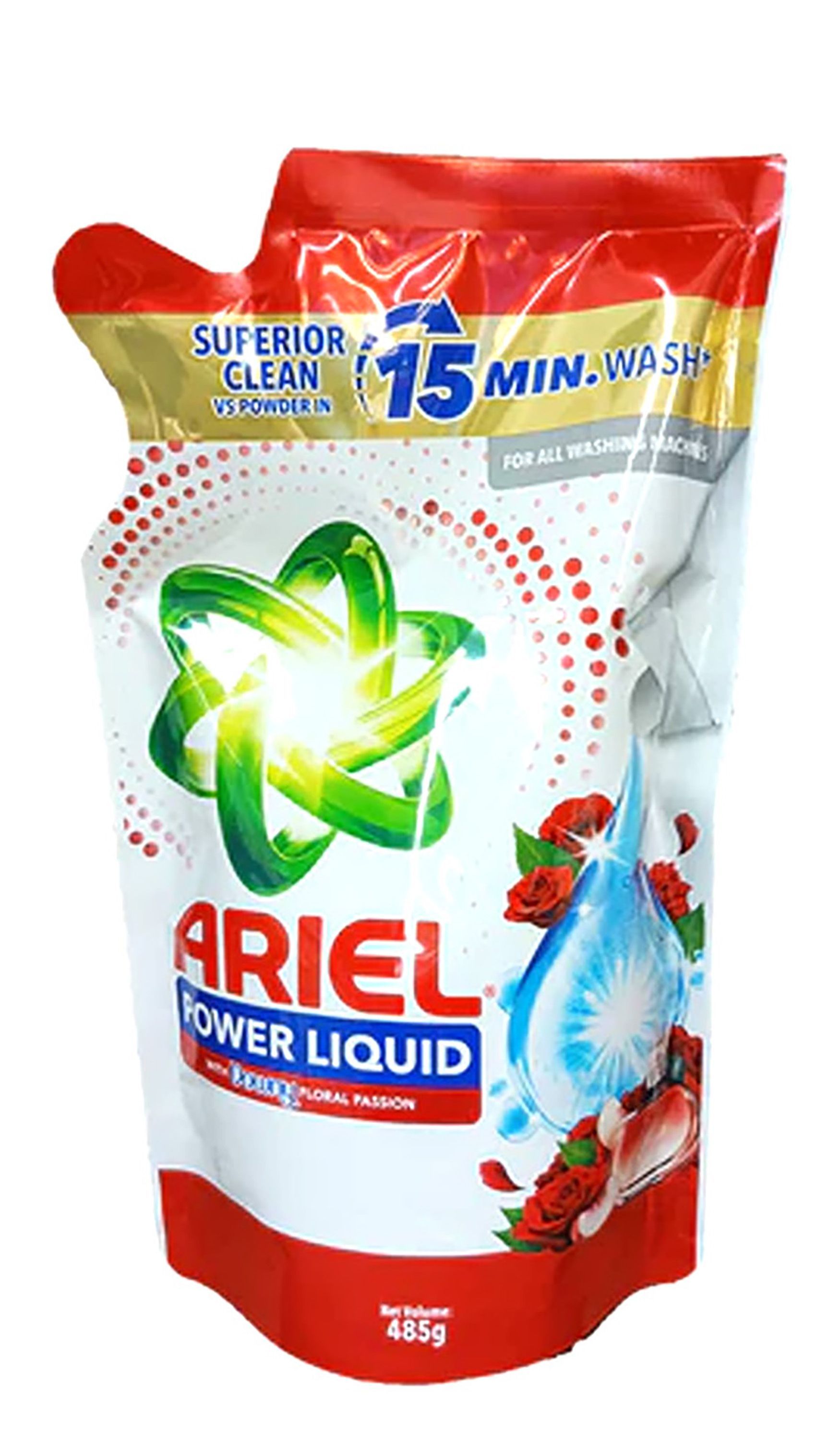 Ariel Power Liquid Floral Passion, 485g