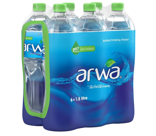 Arwa Drinking Water 1.5 ltr x 6 Pcs