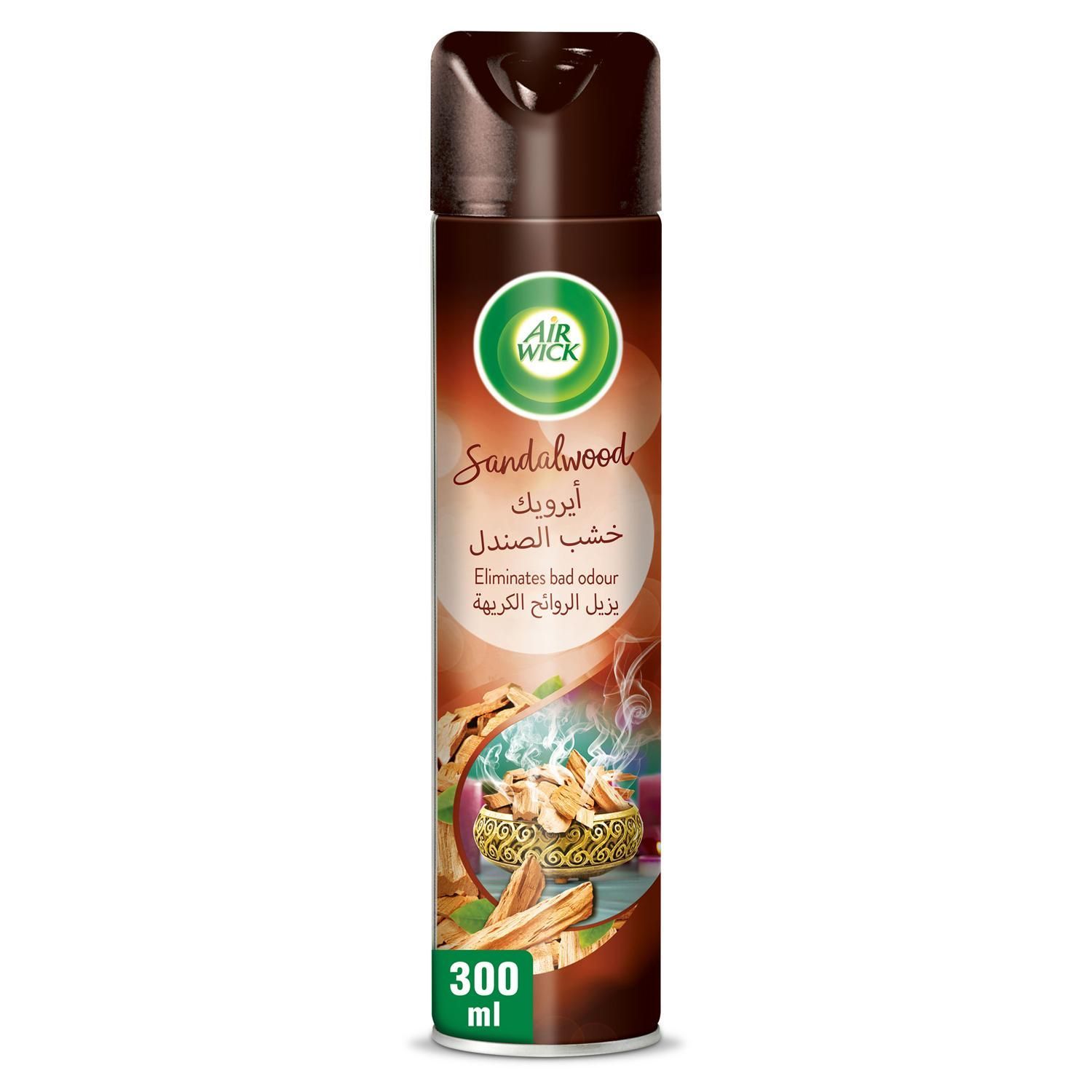 Air Wick Sandalwood Scent Air Freshener, 300ml