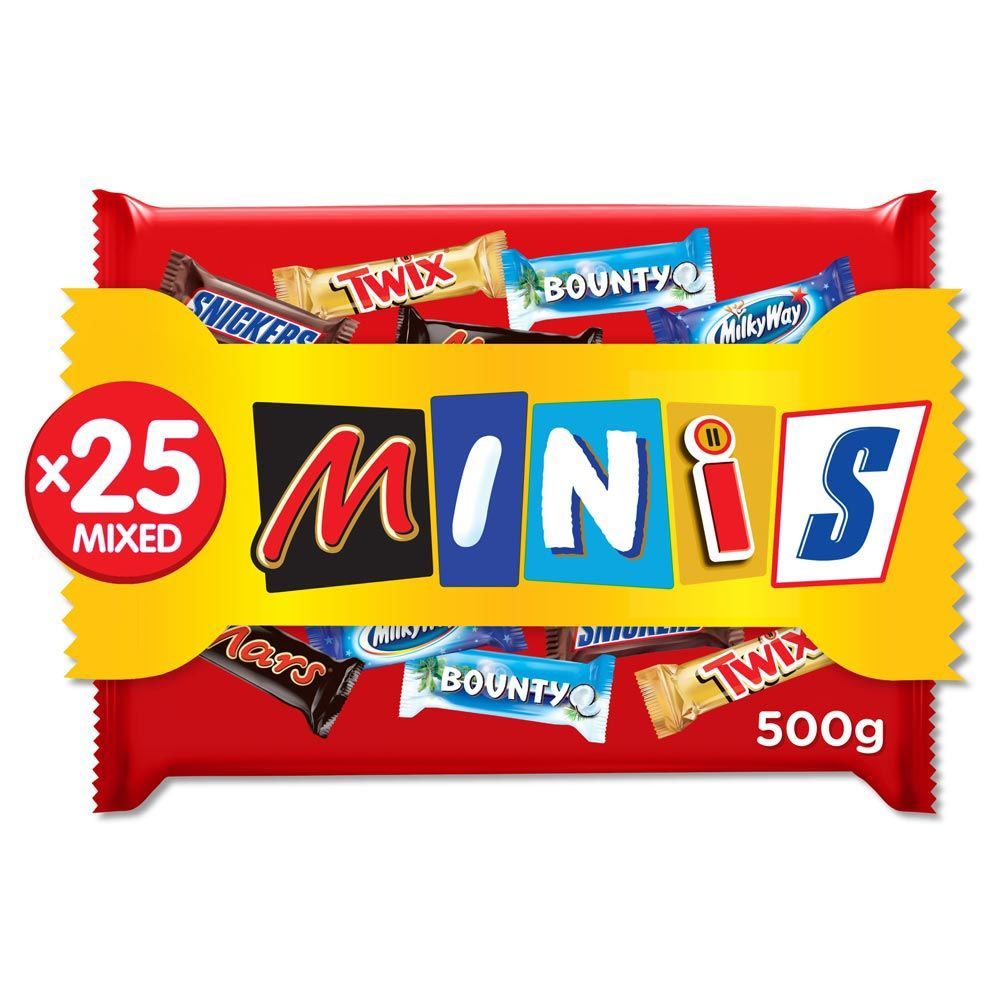 Best Of Mini Mixed Chocolate Bag, 500g