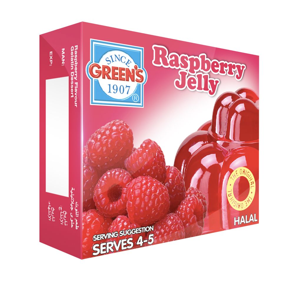 Green's Jelly Raspberry 80 g