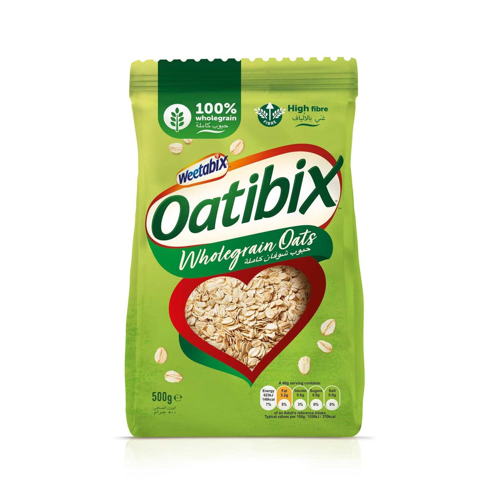 Weetabix Oatibix Wholegrain Oats, 500g