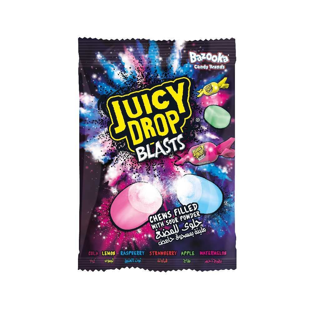 Bazooka Juicy Drop Blasts, 120g