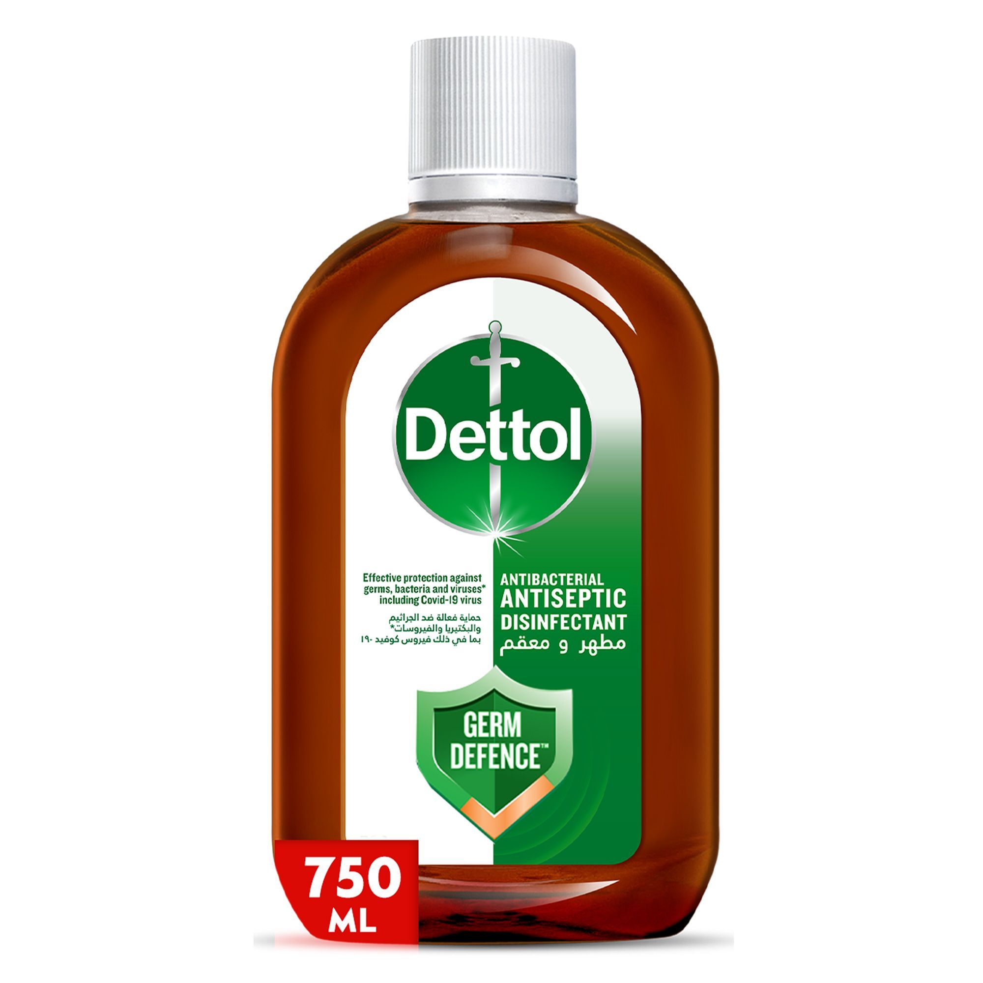Dettol Antiseptic Antibacterial Disinfectant Liquid, 750ml