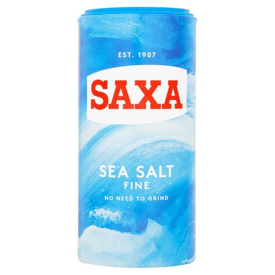 Saxa Fine Sea Salt, 350g