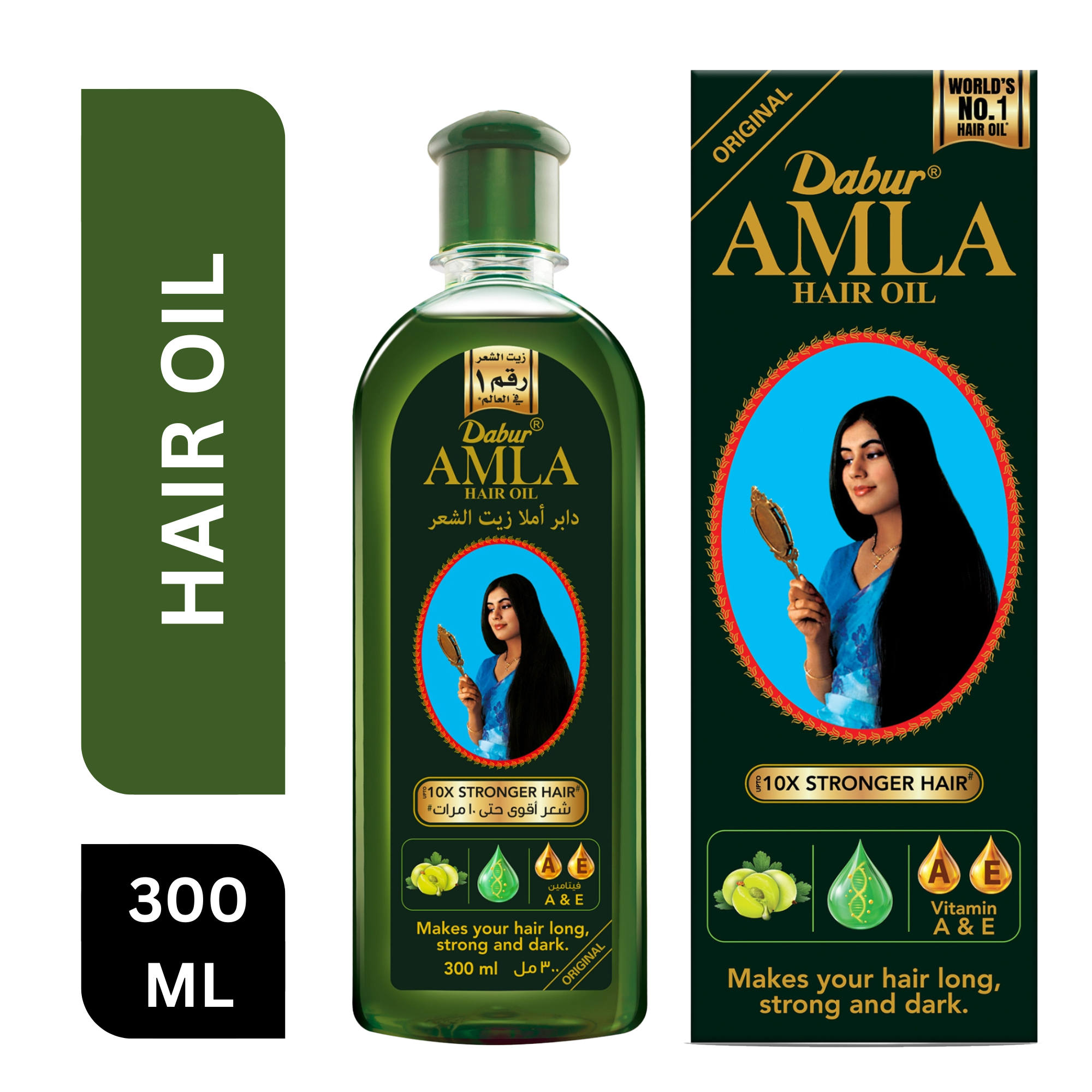 Dabur Amla Hair Oil, 300ml
