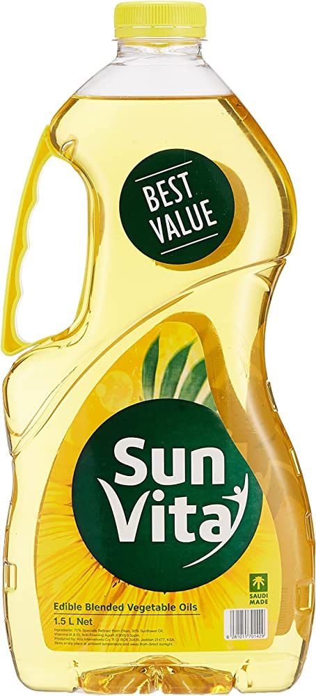 Sun Vita Edible Blended Vegetable Oil, 1.5L